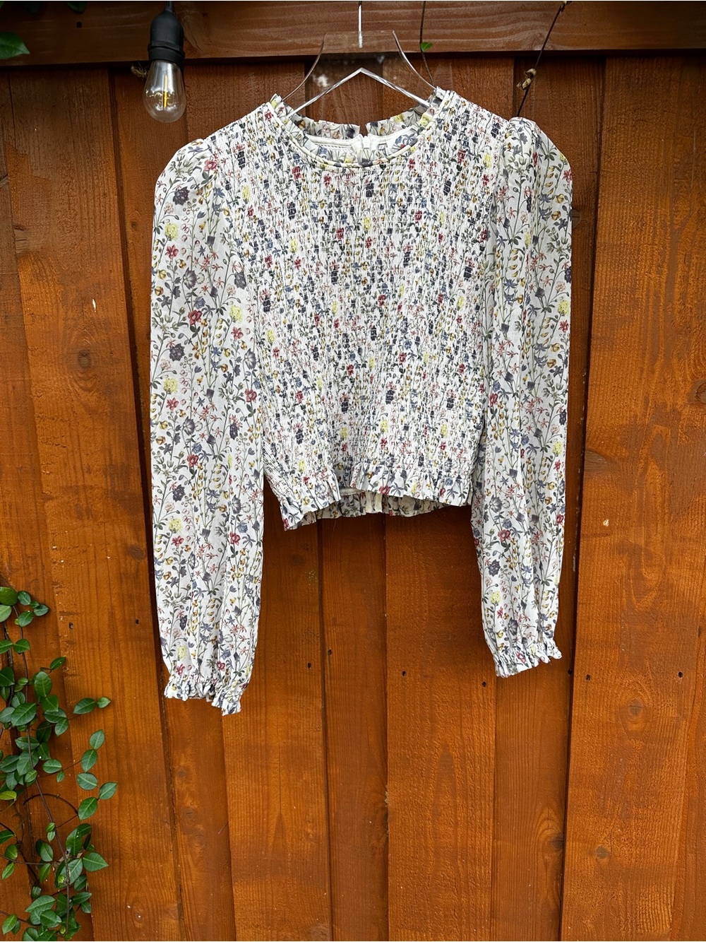 Wilfred smocked top